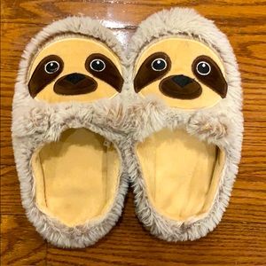 Carlow~ sloth slippers